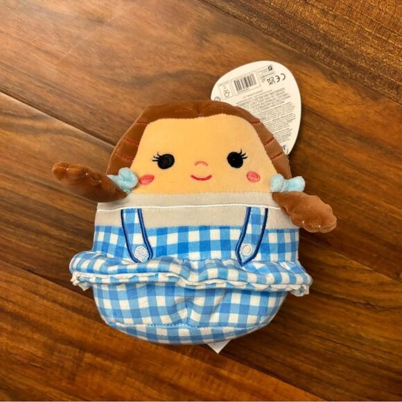 Wizard of Oz Dorothy Squishmallow 7 inch Plush NWT - Picture 2 of 6